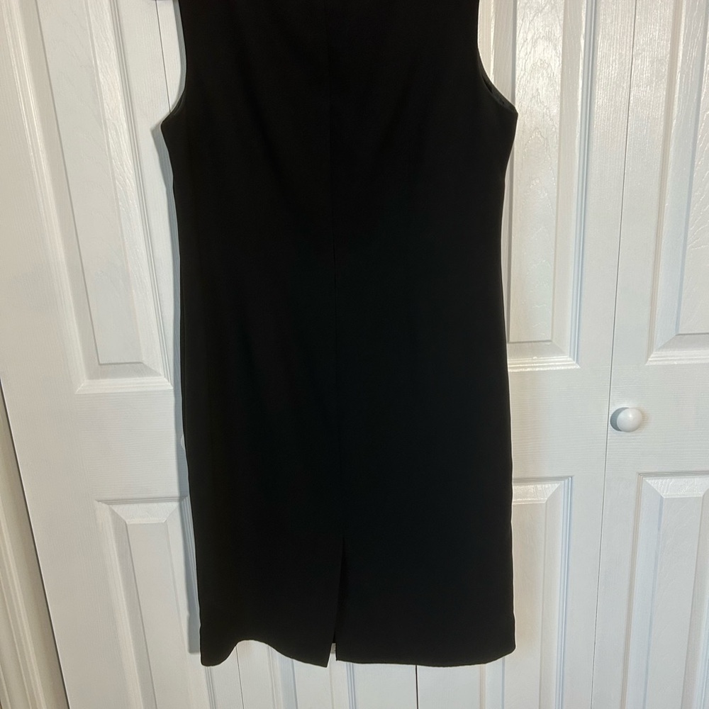 Kasper Elegant Black Mini Dress - Picture 2 of 5